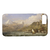 Jasper Francis Cropsey - Die Küste Genuas Case-Mate iPhone Hülle (Rückseite (Horizontal))