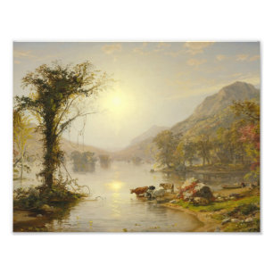 Jasper Francis Cropsey - Herbst auf Greenwood Lake Fotodruck