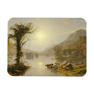 Jasper Francis Cropsey - Herbst auf Greenwood Lake Magnet