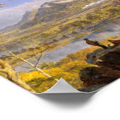 Jasper Francis Cropsey - Starrucca Viaduct Poster (Ecke)