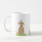 "JASPER IN THE GRASS" - Kaffee-Tasse Kaffeetasse (Links)