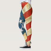 Jasper Johns USA Flag Leggings (Links)