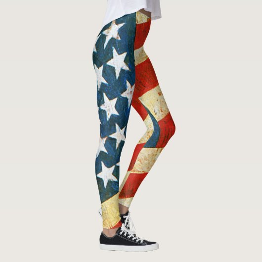 Jasper Johns USA Flag Leggings (Rechts)