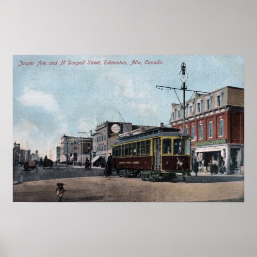 Jasper & McDougall Streets Poster (Vorne)
