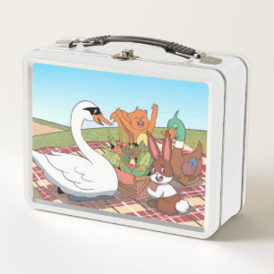 Jasper-n-Freunde Brotbox Metall Brotdose