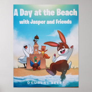 Jasper-n-Friends Buchcover-Plakat Poster