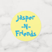 Jasper-n-Friends Confetti Konfetti (Klein Vorderseite)