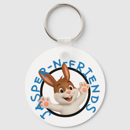 Jasper-n-friends keychain / Backpack tag Schlüsselanhänger (Vorderseite)