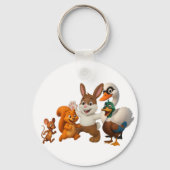 Jasper-n-friends keychain / Backpack tag Schlüsselanhänger (Rückseite)
