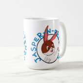 Jasper-n-Friends Logo-Tasse Kaffeetasse (VorderseiteRechts)