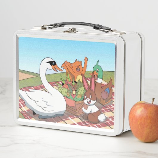 Jasper-n-Friends Metall Brotdose (Beispiel)