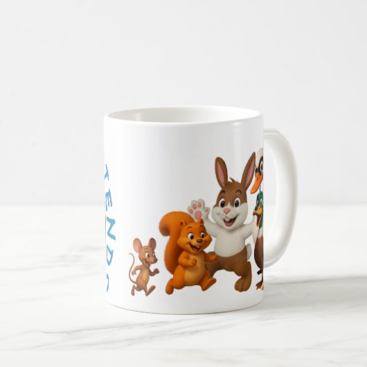 Jasper-n-friends Mug Kaffeetasse (VorderseiteRechts)