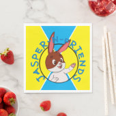 Jasper-n-friends napkins serviette (Beispiel)