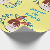 Jasper-n-friends Wrapping Paper Geschenkpapier (Ecke)