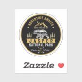 Jasper National Park Alberta Canada Aufkleber (Blatt)