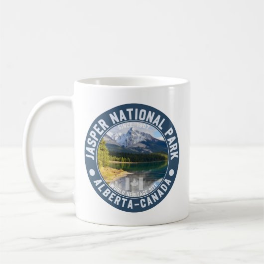 Jasper National Park Alberta Canada Kaffeetasse (Links)