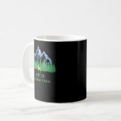 Jasper National Park Alberta Canada Mountain Moose Kaffeetasse (Vorderseite Links)
