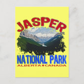 Jasper National Park, Alberta Canada Postkarte (Vorderseite)