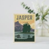Jasper National Park, Alberta Canada Postkarte (Stehend Vorderseite)