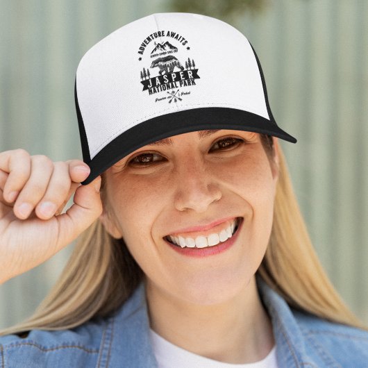 Jasper National Park Alberta Canada Truckerkappe