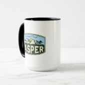 Jasper National Park Alberta Kanada Geschenke Tasse (Vorderseite Links)