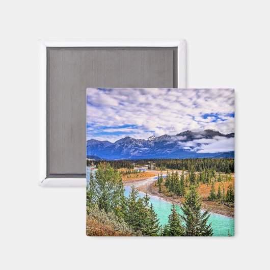 Jasper National Park, Alberta, Kanada Magnet (Vorderseite/Rückseite)