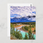 Jasper National Park, Alberta, Kanada, Postkarte (Vorne/Hinten)