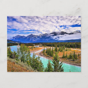 Jasper National Park, Alberta, Kanada Postkarte