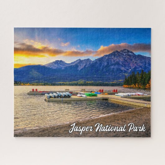 Jasper National Park, Alberta, Kanada Puzzle (Horizontal)