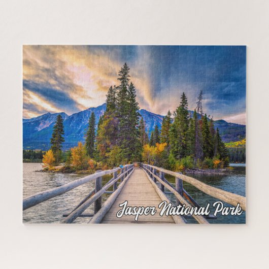 Jasper National Park, Alberta, Kanada Puzzle (Horizontal)