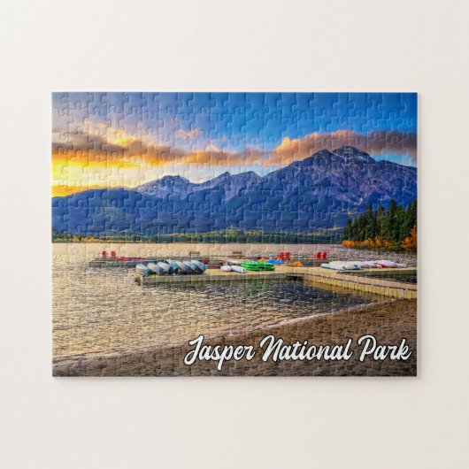 Jasper National Park, Alberta, Kanada Puzzle (Horizontal)