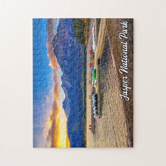 Jasper National Park, Alberta, Kanada Puzzle (Vertikal)