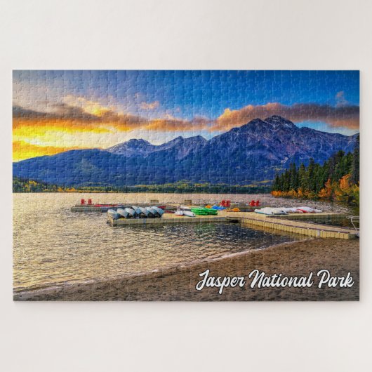 Jasper National Park, Alberta, Kanada Puzzle (Horizontal)