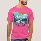 Jasper National Park Alberta Kanada T-Shirt (Vorderseite)