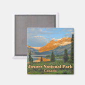 Jasper National Park Canada Magnet (Vorderseite/Rückseite)