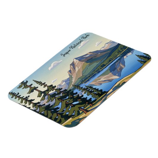 Jasper National Park Canada Magnet (Linke Seite)