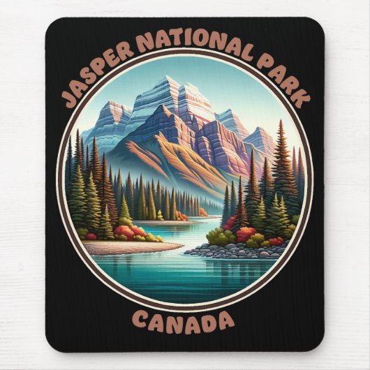 Jasper National Park Canada Mousepad (Vorne)