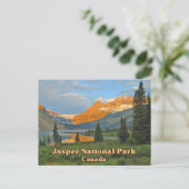 Jasper National Park Canada Postkarte (Stehend Vorderseite)