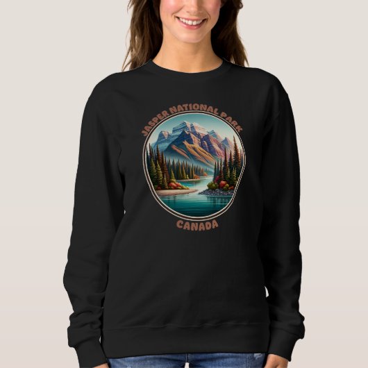 Jasper National Park Canada Sweatshirt (Vorderseite)