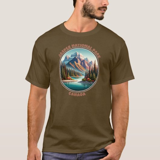 Jasper National Park Canada T-Shirt (Vorderseite)