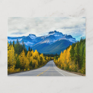 Jasper National Park, Kanada im Herbst Postkarte