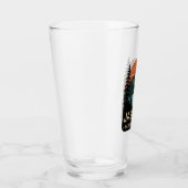 Jasper National Park Vintage Mountain Design Glas (Rechts)