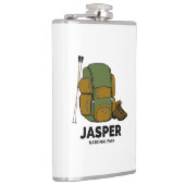 Jasper-Nationalpark-Backpack Flachmann (Rechts)