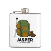 Jasper-Nationalpark-Backpack Flachmann (Vorderseite)