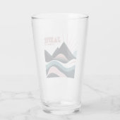 Jasper-Nationalpark Bunte Hügel Glas (Rückseite)