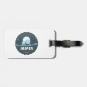 Jasper Nationalpark Deer Gepäckanhänger (Rückseite horizontal)