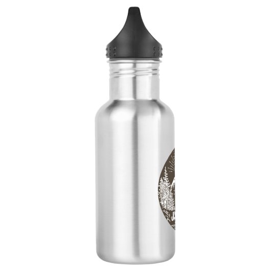 Jasper-Nationalpark Edelstahlflasche (Links)