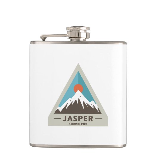 Jasper-Nationalpark Flachmann (Vorderseite)