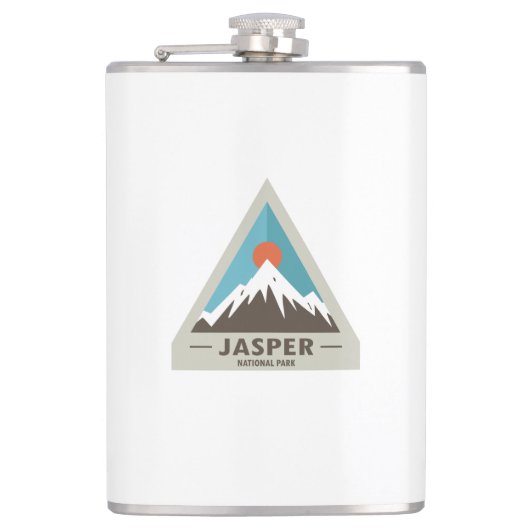 Jasper-Nationalpark Flachmann (Vorderseite)