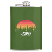 Jasper-Nationalpark Flachmann (Vorderseite)